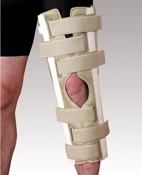 deluxe 3 panel knee immobilizer